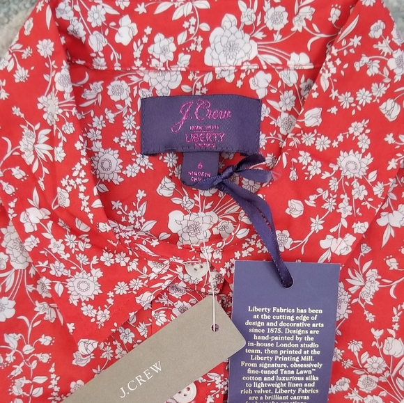 J. Crew Slim perfect shirt in Liberty - Picture 5 of 8